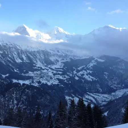 A Charming Swiss Family Daheim Isenfluh