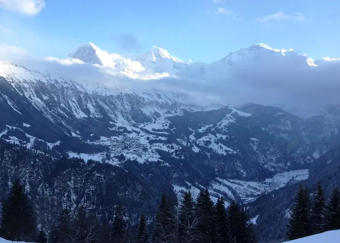 A Charming Swiss Family Daheim Isenfluh